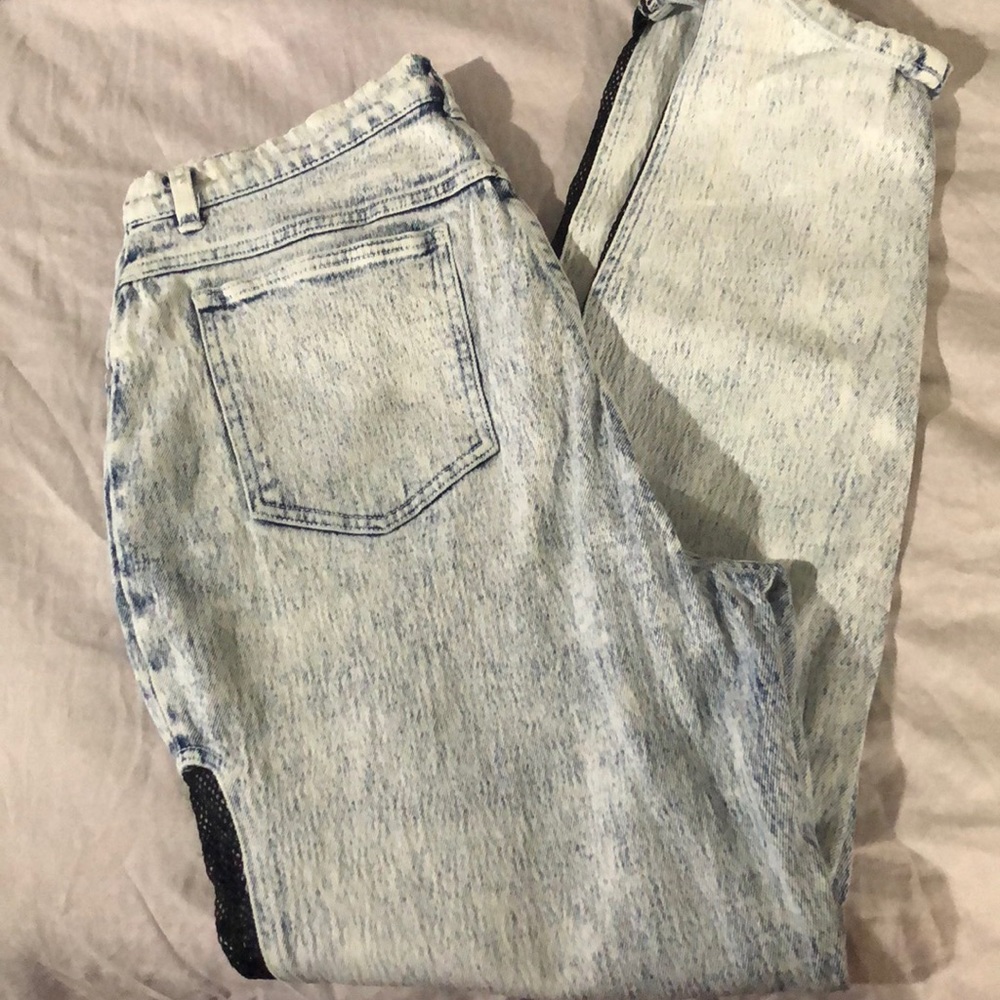 L.A Blues Light Wash Vintage High Waisted Jeans